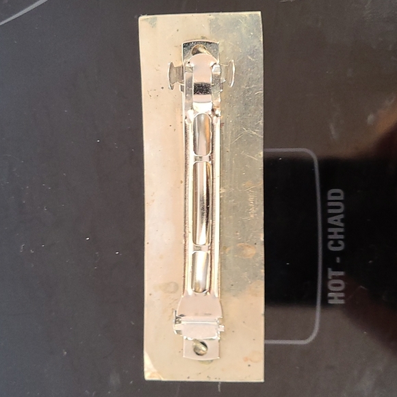 Vintage Abalone Hair Clip - Picture 5 of 7